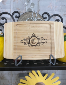 Personal Initial Engraved Design